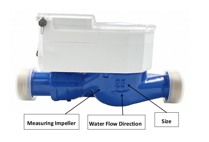 Cold Water Meter 0-40 C STS Standard Smart Water Meter with 4-M16/8-M16/8-M16/8-M20 Connecting Bolts