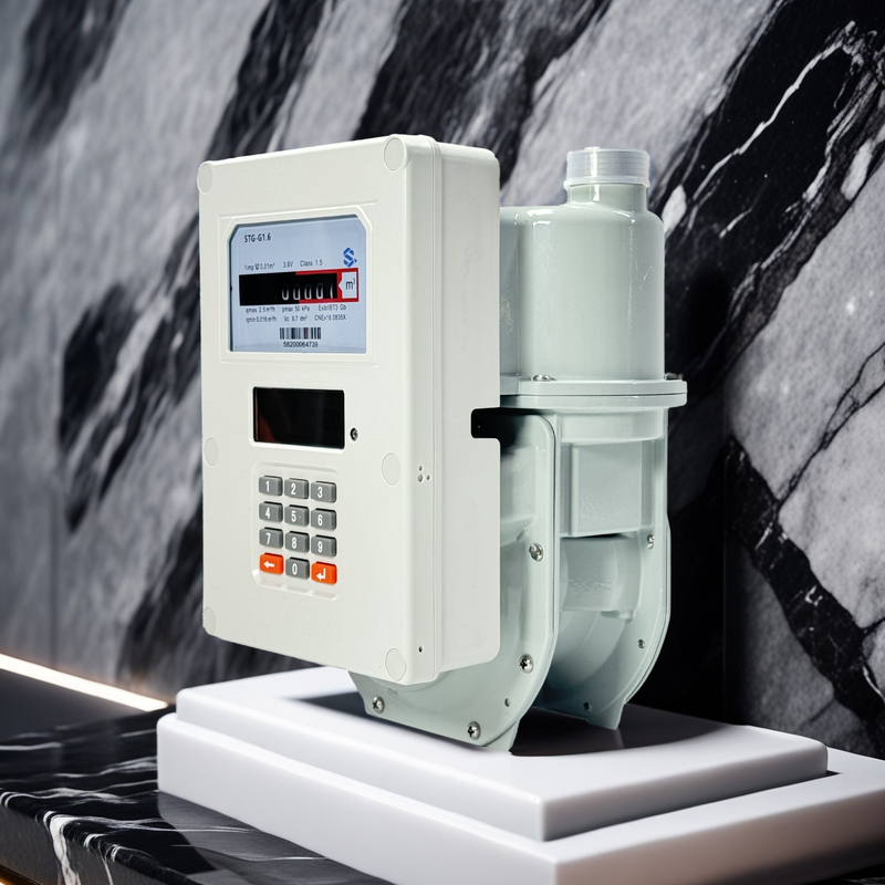 G1.6/G2.5/G4 LORA Communication LPG Domestic STS Smart Electronic Prepaid Gas Meter