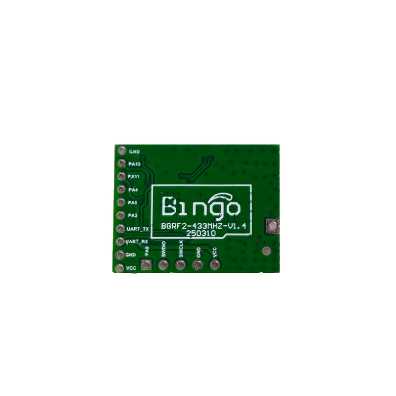 UART Wireless Module BGRF2 Ultra-Compact: 100kbps Speed, -121dBm Sensitivity & 1μA Sleep Mode