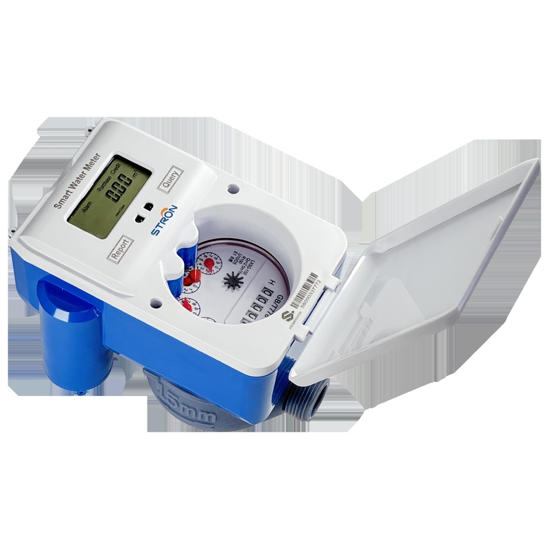 High Capacity Wireless Smart RF Laura Prepaid Water Meter Factory Sale IP68 With Split Keypad High Capacity Battery OEM