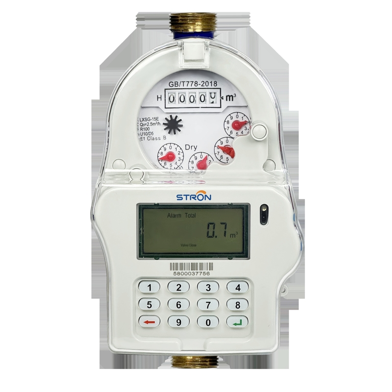 Valve-controlled Wireless Remote Reading Smart Water Meters Customization for ODM OEM and Anti-tamper Advantage