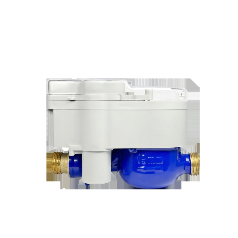 Wall-mounted Prepaid Water Meter with Maximum Pressure Loss of 0.6 Bar and Inlet of DN15/DN20/DN25