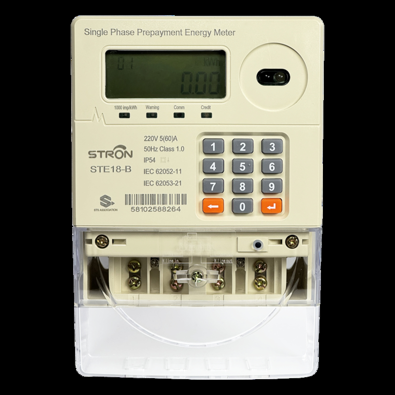 Mobile Payment Ready Smart Prepaid Electricity Meter with 10-Year Data Logging & Tamper Auto Cutoff