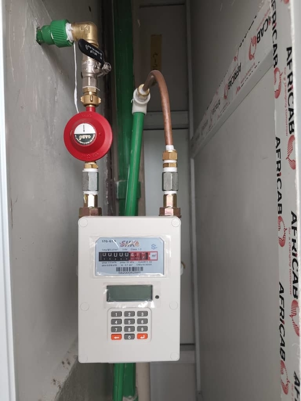 -30-60C Temperature Wireless Prepaid Gas Meter with 20token Token Type and Wireless Communication Protocol