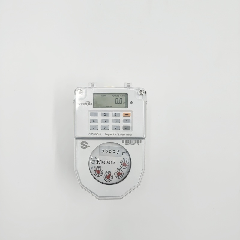 Customizable STS Prepaid Water Meter with 84 Flow Rate Mobile Payment Integration and LORA-RF Communication