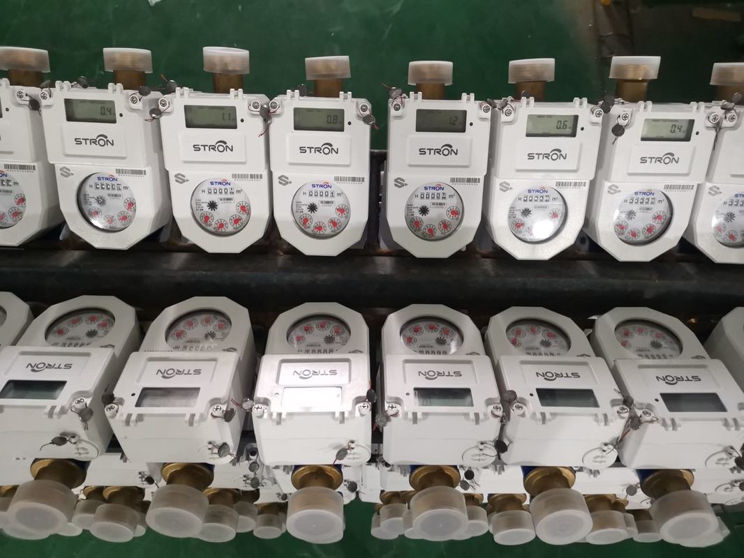 STS DN15mm Prepaid Water Meter with Flanged Connectivity ISO 4064 ClassB and 8 Years Battery Life