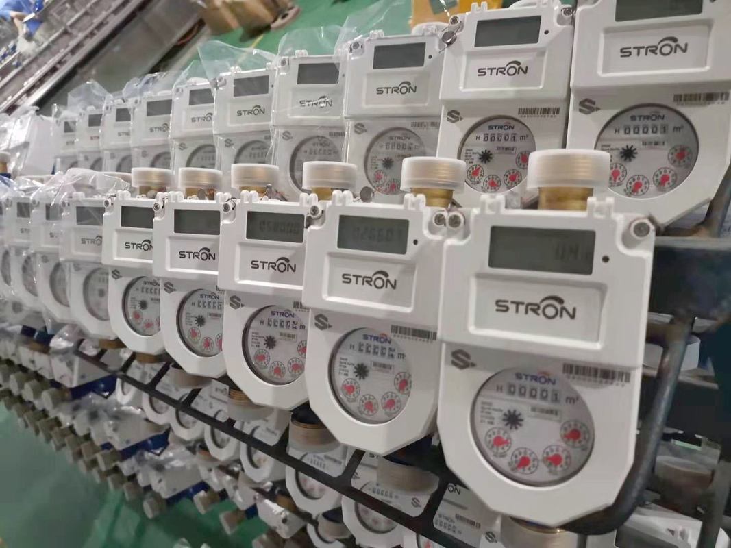 STS DN15mm Prepaid Water Meter with Flanged Connectivity ISO 4064 ClassB and 8 Years Battery Life
