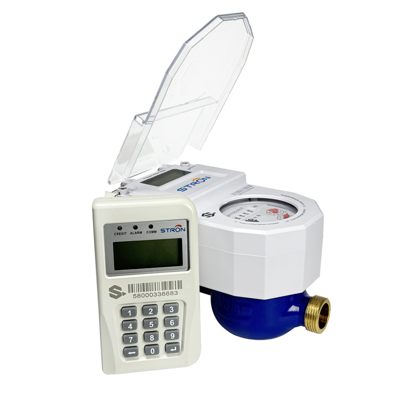 ISO 9001&ISO 14001 Certified Prepaid Water Meter with <50℃ Working Temperature and Customizable OEM Options