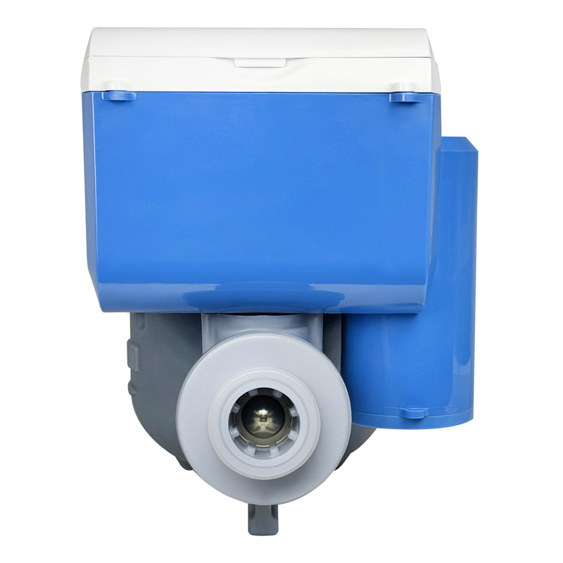 DN15 Prepaid Smart Water Meter with 999999.99m³ Measurement Range Anti-Theft Keyboard Type and 165mm*190mm*260mm Size