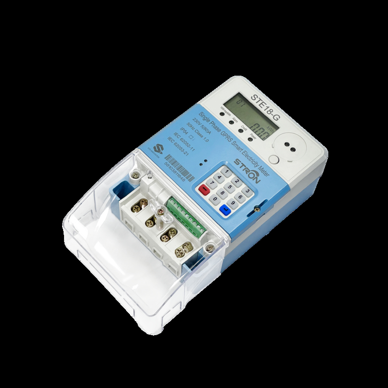 STS Prepaid Engery Meter 2G And 4G Network Compatibility Smart Prepaid Electricity Meter for Smart Metering Applications IP54 Ingress Protection