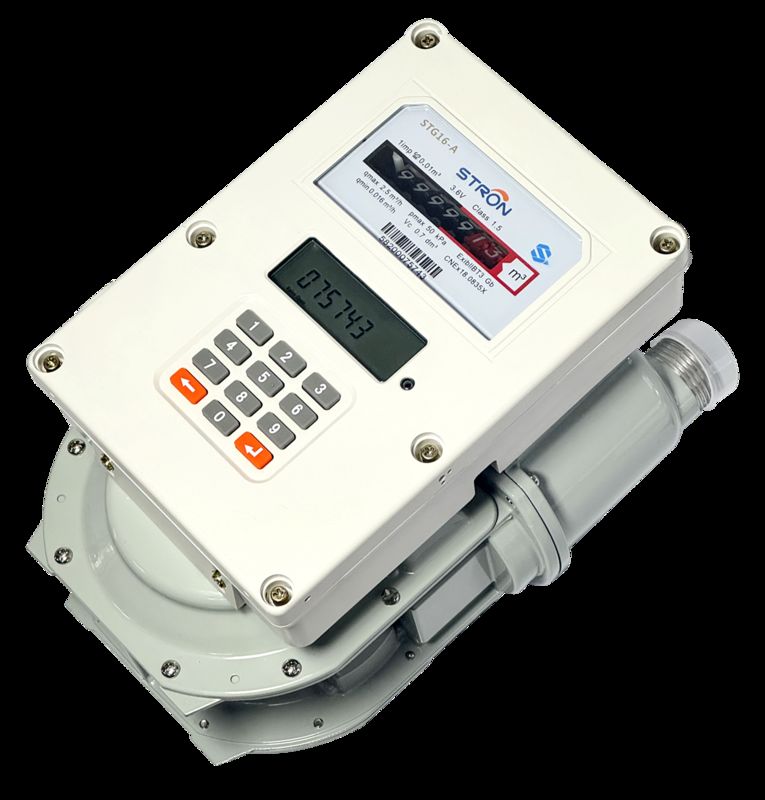 STS Standard All-in-One Prepaid Gas Meter - Supports M-PESA Recharge, NB-IoT Remote Monitoring, Tamper-Proof for Residential Use