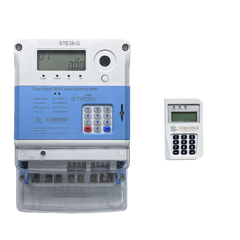 Smart Digital Meter Smart Prepaid Electricity Meter Mode Prepaid Token Type Capacity Unlimited Ideal for Energy Monitoring and Control Systems