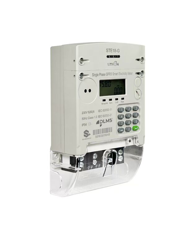 SE Asia Prepaid Electricity Meter with Top-Mounted Plug-In Module: DLMS/COSEM & STS Token Recharge, Remote Reading, Event Log & 8 Tariff Plans