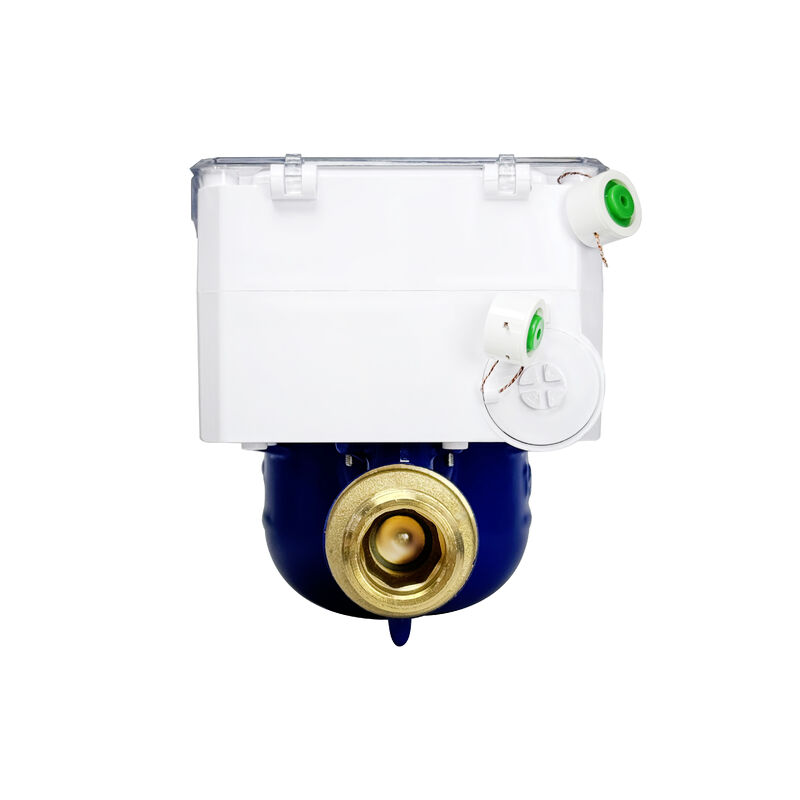 Online Vending System Prepaid Water Meter Brass Electroic Part Case Temperature Range 10C to 55C Ensuring Water Usage Billing and Tracking