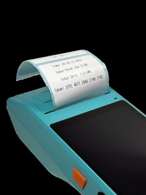 Door-to-Door Recharge by Mobile Vending Unit Handheld Terminal Recharge Android 9.0 Handheld Payment Terminal - User-Friendly Interface for Fast Recharge Operations