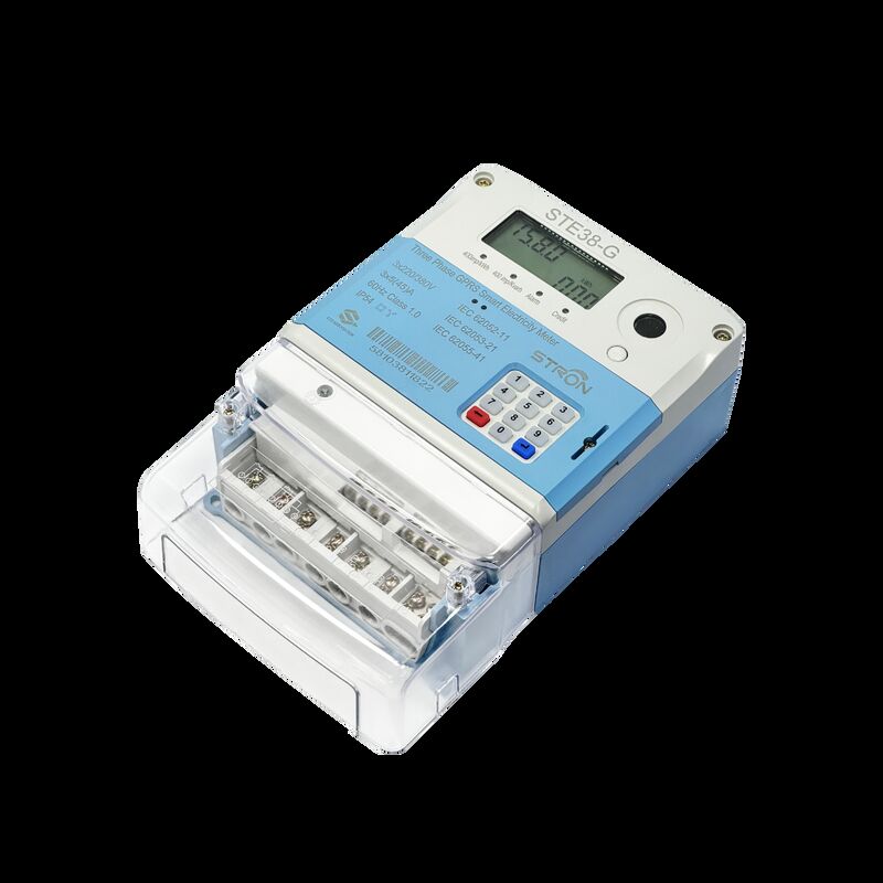 Nominal Frequency 50-60HZ Smart Prepaid Electricity Meter Featuring IP54 Ingress Protection and Stronpay Vending Software for Power Monitoring