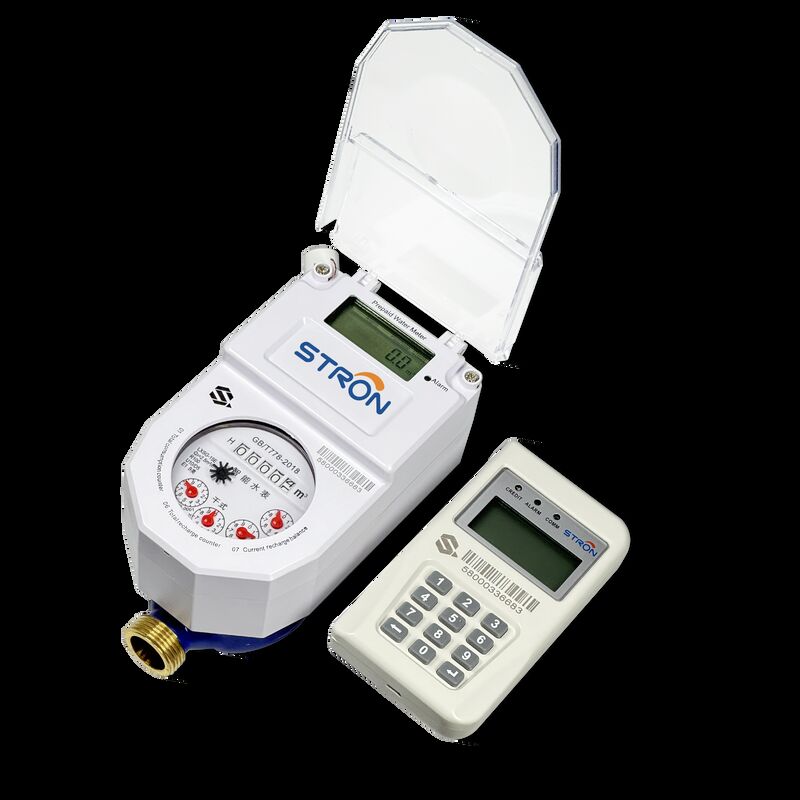 NB IOT Communication IOT Smart Water Meter Metal Enclosure Ideal For Industrial Applications And Continuous Monitoring