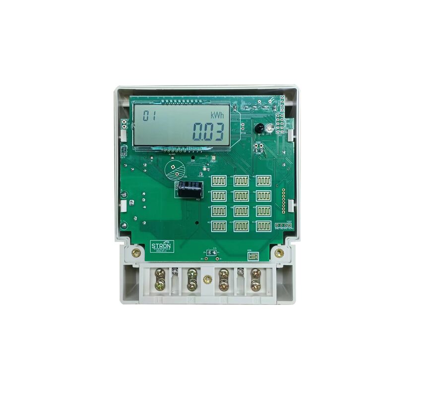 Keypad Input Way Electric Smart Meter Offering Prepayment Technology Supporting Energy Monitoring and Payment Processing
