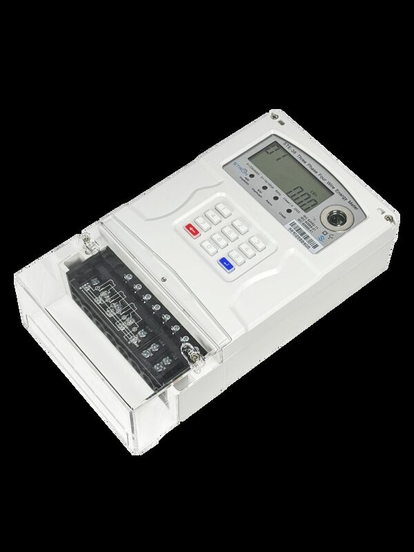 Keypad Input Way Smart Prepaid Electricity Meter with Stronpay Vending Software Nominal Frequency 50-60HZ Enabling Energy Distribution