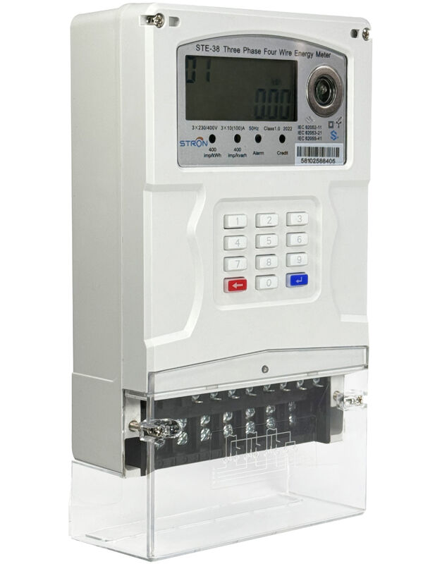 STS Approved Keypad Prepaid Energy Meter for Africa Utilities Three Phase with LCD Display
