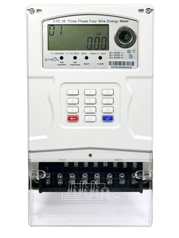 STS Approved Keypad Prepaid Energy Meter for Africa Utilities Three Phase with LCD Display