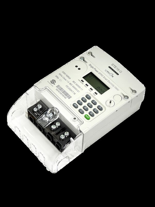 Smart Prepaid Electricity Meter Designed for Easy Installation and Upgrades with Modular Plug and Play Architecture