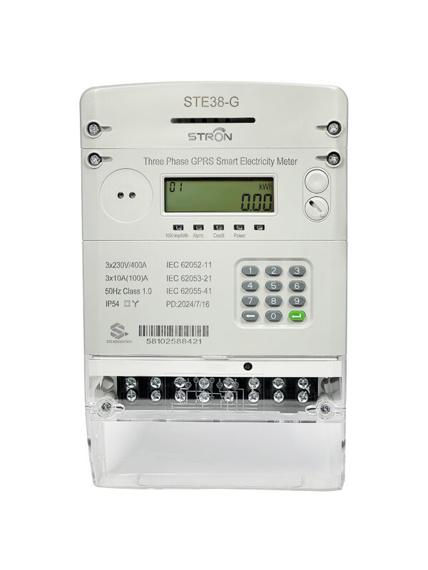 Smart Prepaid Electricity Meter Offering Modular Design for Upgrades and Long Term Durable Operation with IP54 Protection