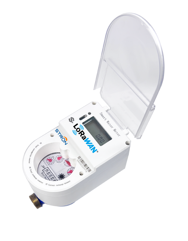 LoraWan Smart Water Meter integration ready with smart city infrastructure promoting sustainable urban water management solutions