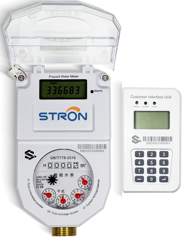 LoraWan Smart Water Meter integration ready with smart city infrastructure promoting sustainable urban water management solutions