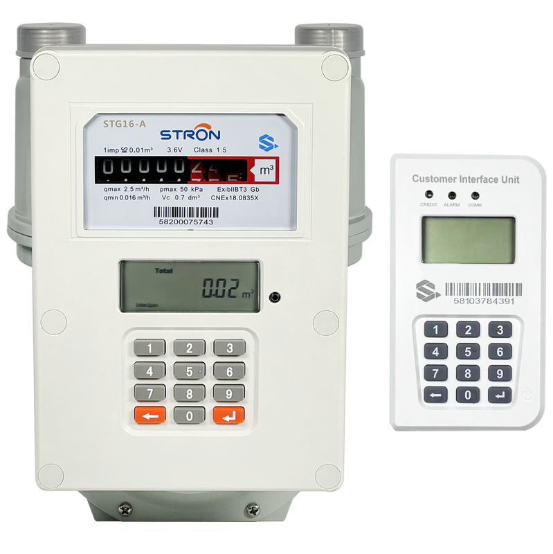 Factory Sales Smart Gas Meter optimized for consumption extending battery life and reducing maintenance frequency in remote locations