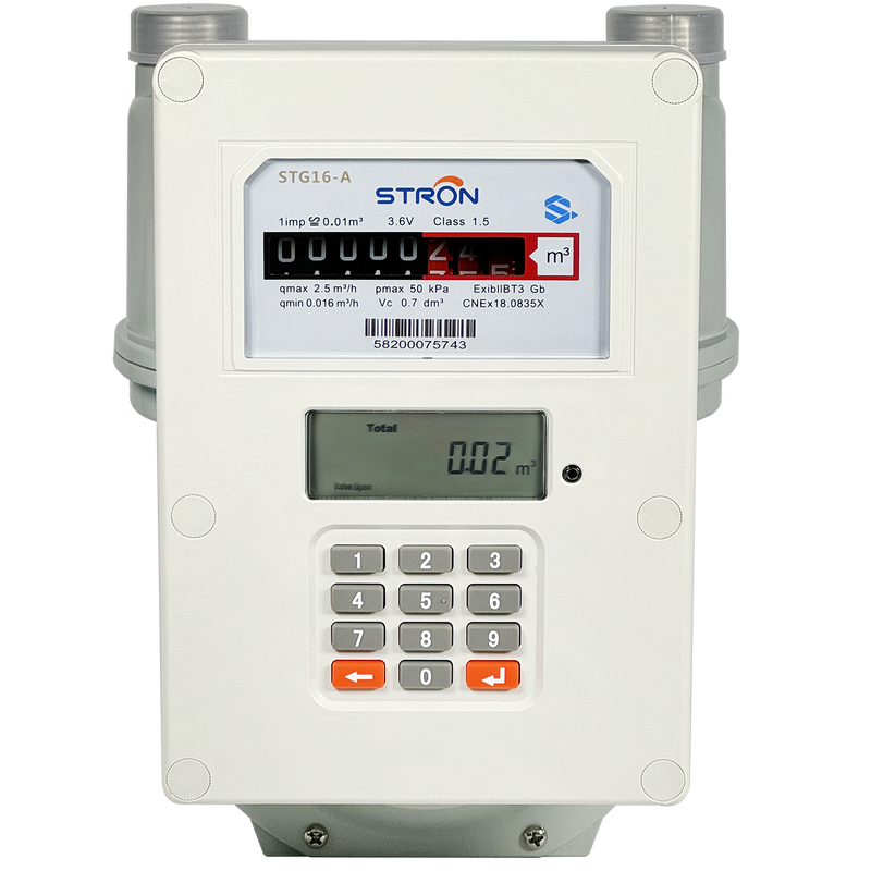 Factory Sales Smart Gas Meter optimized for consumption extending battery life and reducing maintenance frequency in remote locations