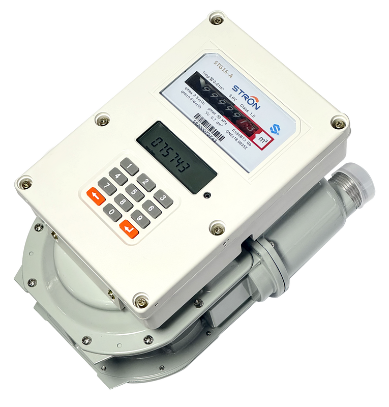 Smart Gas Meter wireless gas measurement system suitable for large scale deployment in commercial and industrial environments