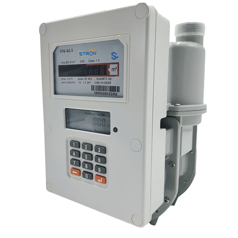 STS 2.5m3/H 1.2L Portable Gas Flow Meter With Aluminum Case