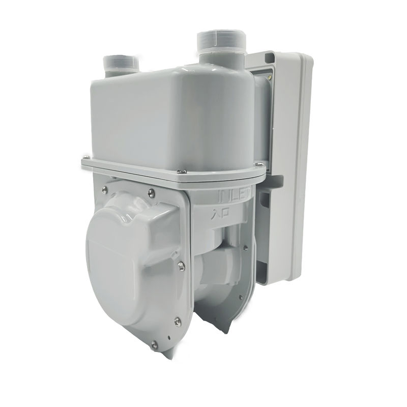IP67 Anti Tamper Prepaid Gas Meter , 1.6m3/H Portable Gas Flow Meter