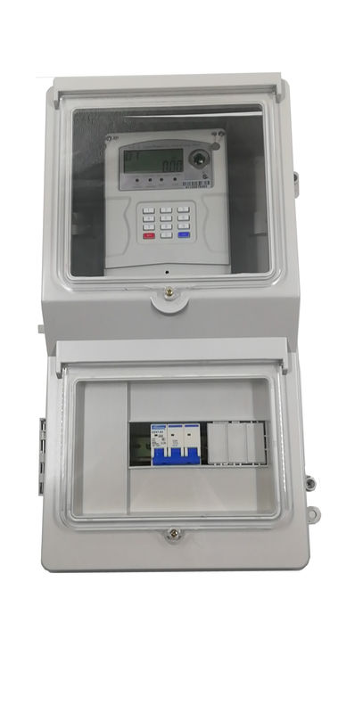 Three Phase IP54 4 Wire External Electric Meter Box For BS Type
