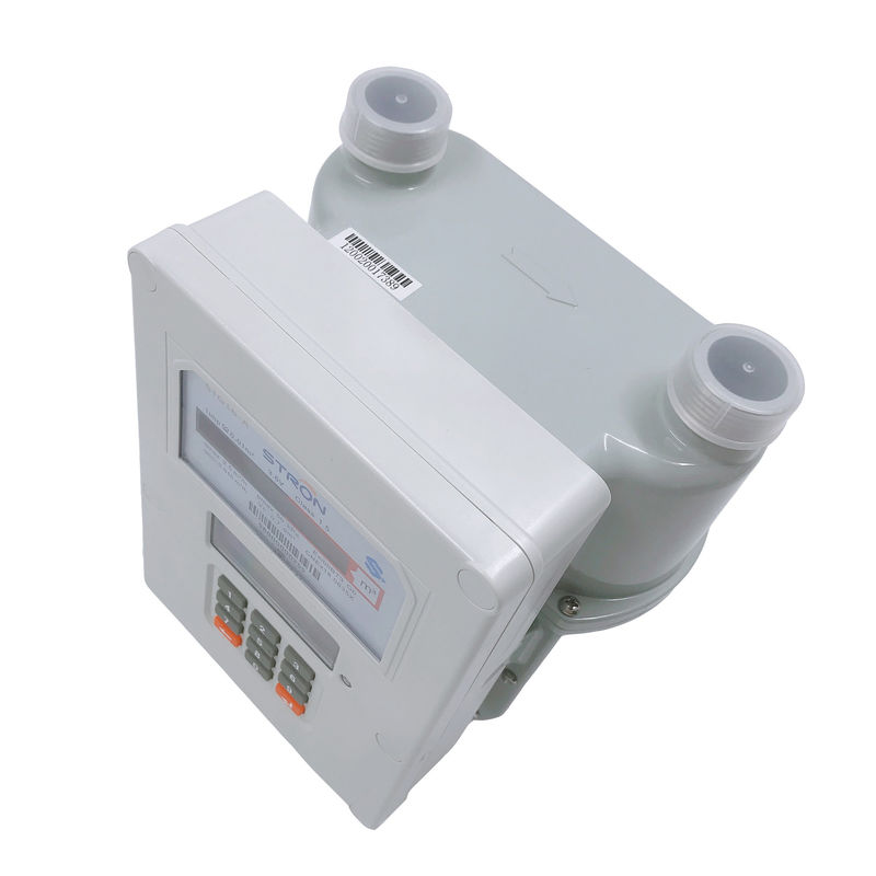 1.6m3/H Read Residential Gas Meter , ISO9001 Pay As You Go Gas And Electric Meter