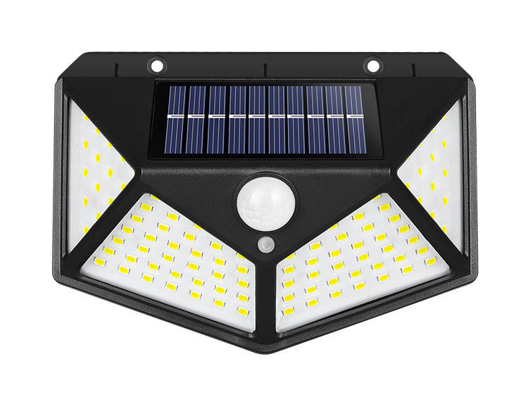 Courtyard Solar Outdoor Wall Lamps 100LED Body Induction Corridor Lights