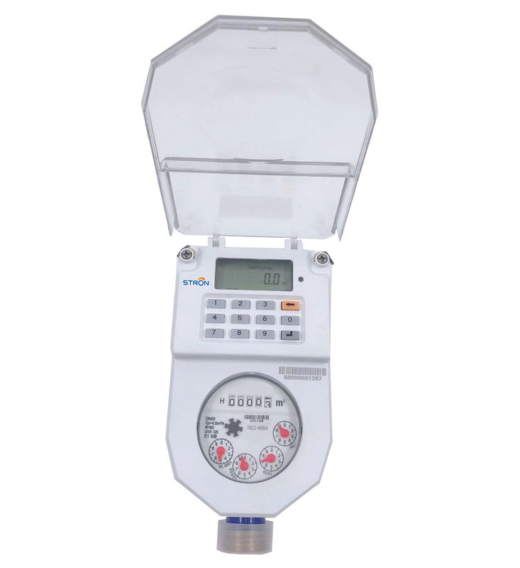 Prepaid / Postpaid Smart Electronic Water Meter With Non Return Valve