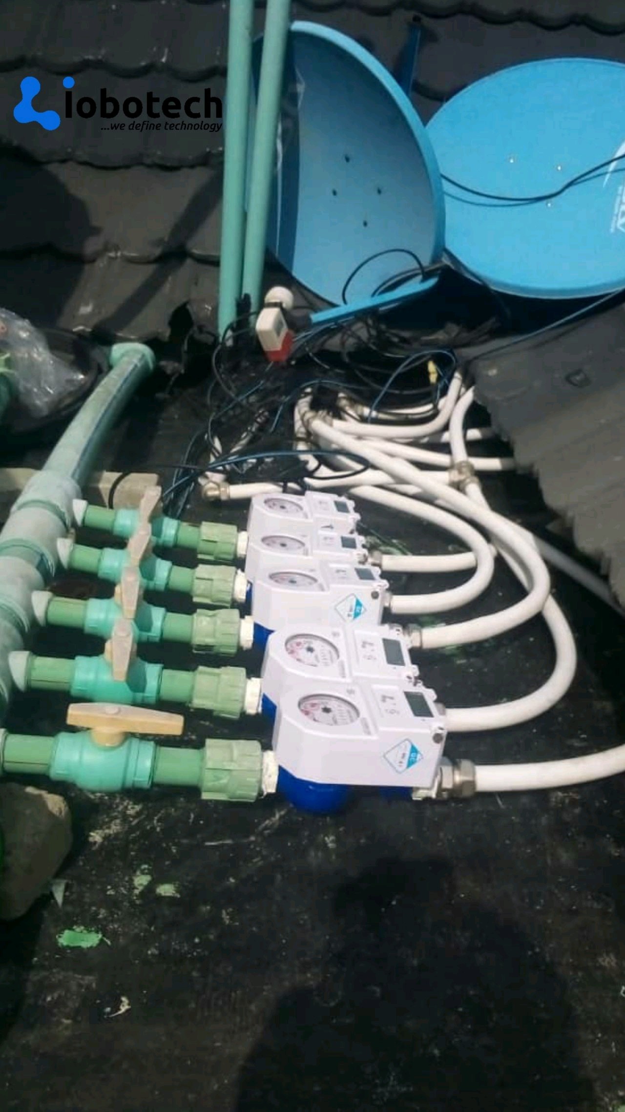 Measuring The Water Consumption Prepaid Water Meter with Prepaid Mode ...