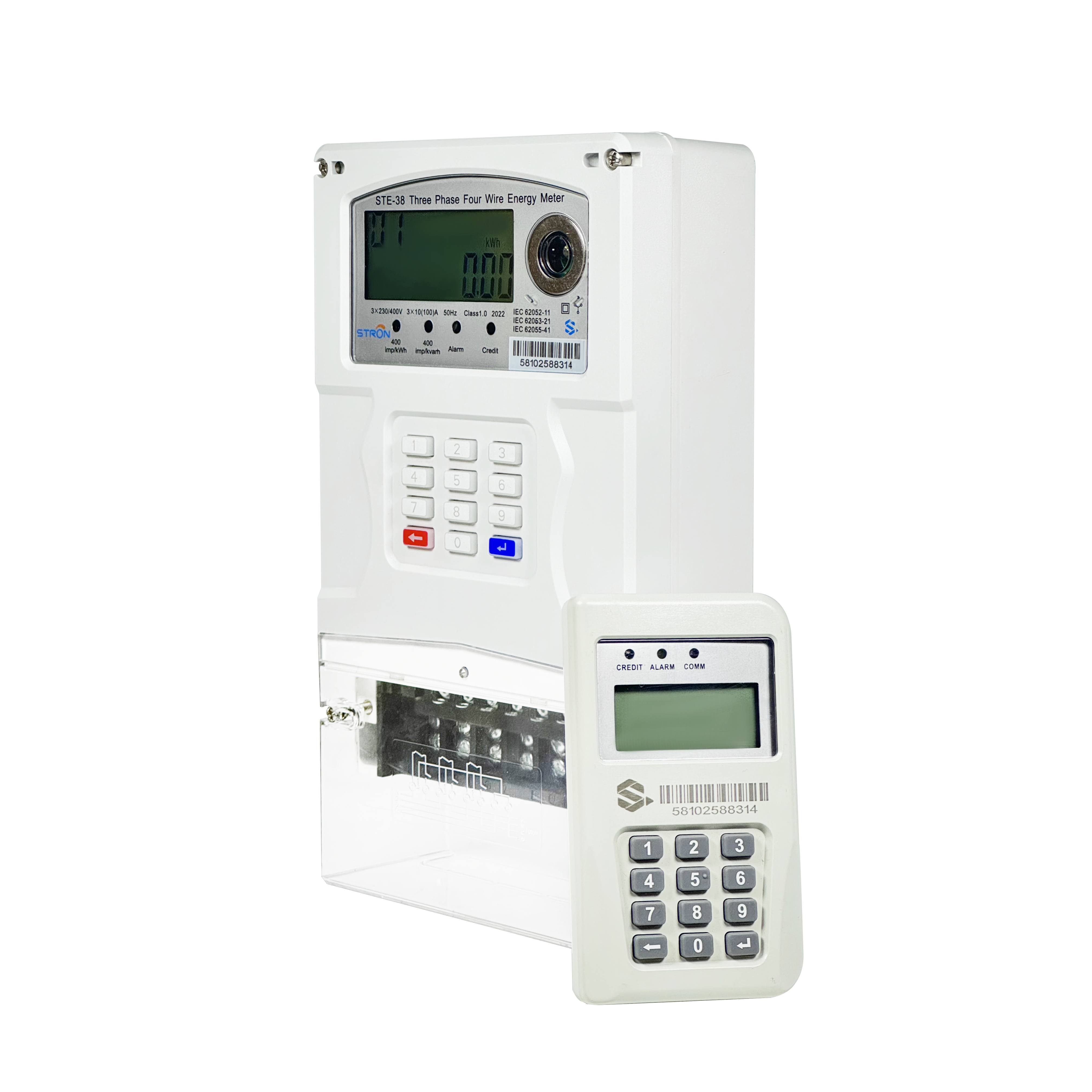 In Process Verification Electrical Testing Three Phase Electric Meter Testing Equipment Featuring Stronpay Vending ...