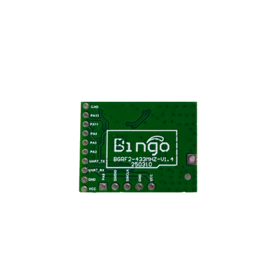 UART Wireless Module BGRF2 Ultra-Compact: 100kbps Speed, -121dBm Sensitivity & 1μA Sleep Mode