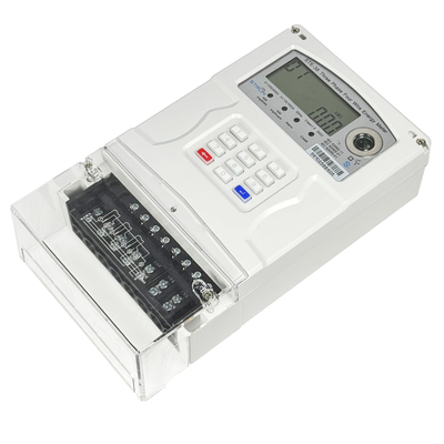 Reactivity Class 2.0 Smart Prepaid Electricity Meter with 10A Basic Current and 400imp/kWh Active Energy Constant