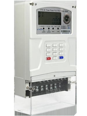 Electric Smart Meter 100A Maximum Current Class 2.0 Energy Accuracy for Accurate Energy Measurement