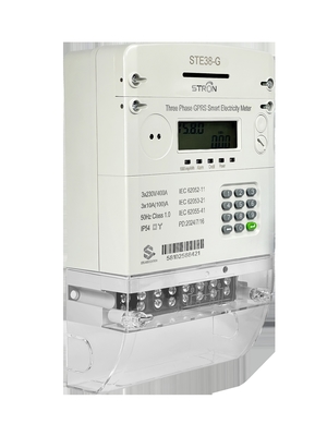 0-50°C Temperature Range Smart Prepaid Electricity Meter with Tamper Detection and Keypad Input Way