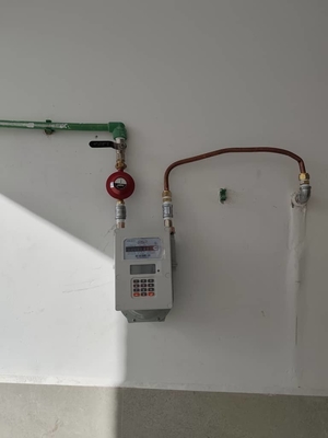 -30-60C Temperature Wireless Prepaid Gas Meter with 20token Token Type and Wireless Communication Protocol