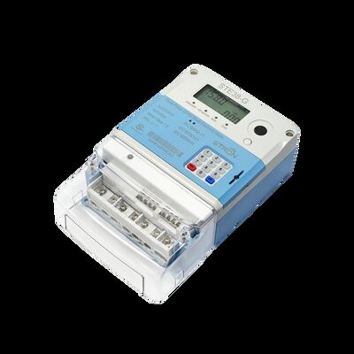 Three Phase Smart Prepaid Electricity Meter Featuring Unlimited Capacity and Prepayment Characteristics Delivering Energy Data