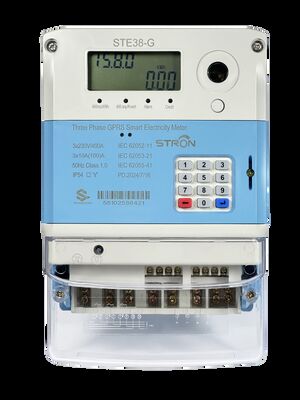 STE38-G Three-Phase GPRS Prepaid Electricity Meter (Keypad-Type) – High-Performance Smart Meter for Commercial & Industrial Use