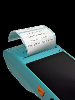 Door-to-Door Recharge by Mobile Vending Unit Handheld Terminal Recharge Android 9.0 Handheld Payment Terminal - User-Friendly Interface for Fast Recharge Operations