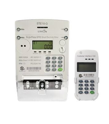 Plug-and-Play Single Phase GPRS Meter - 5-Year Battery Life for Factories, Offices & Solar Hybrid Systems