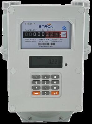 STS prepaid Smart Gas Meter equipped with tamper detection remote firmware updates and real time consumption alerts for gas utilities